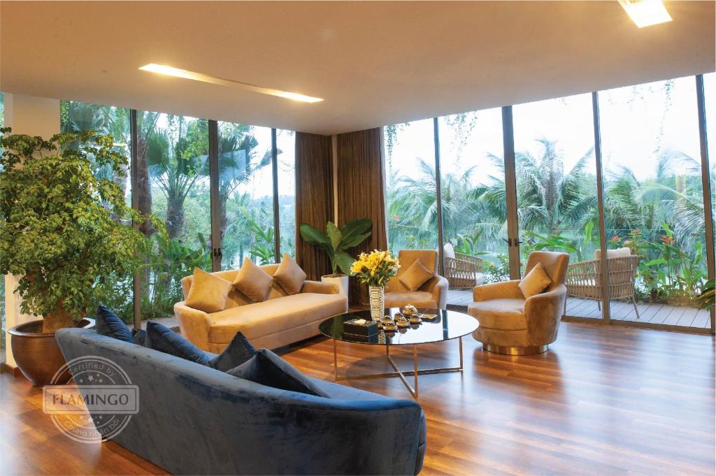 Top các resort biệt thự Flamingo Đại Lải villa sân vườn view hồ đẹp