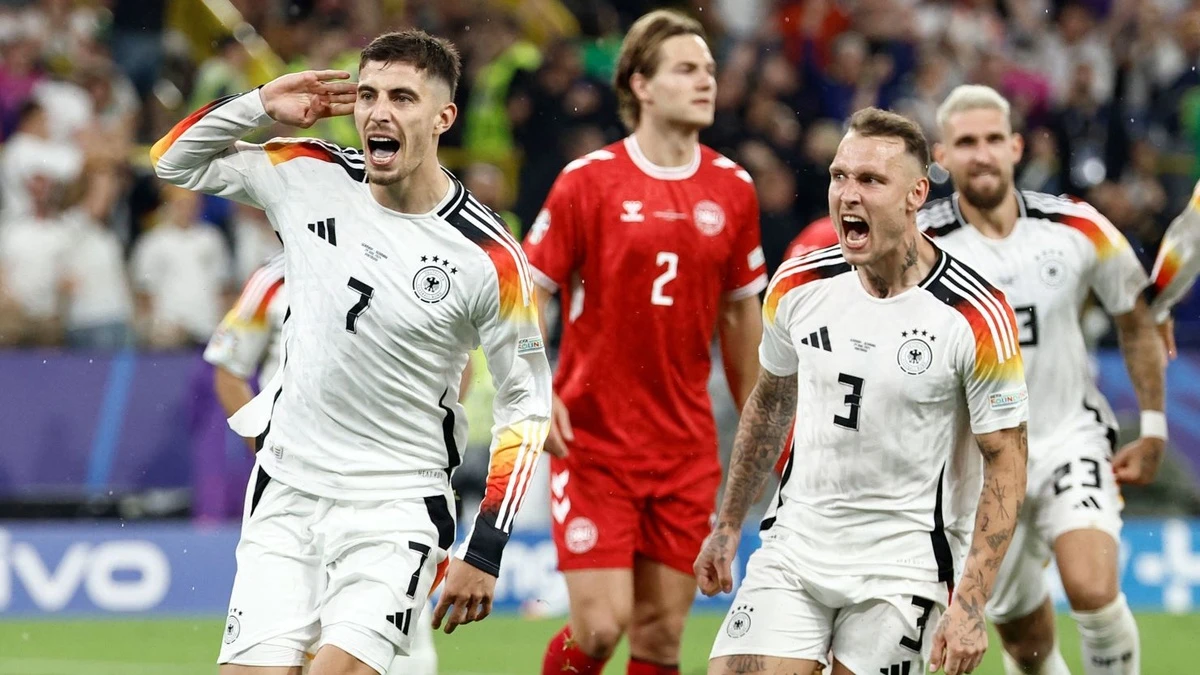 8 đội vào tứ kết EURO 2024