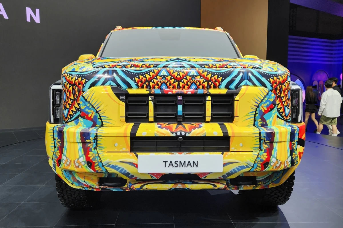 Ảnh thực tế bán tải Kia Tasman