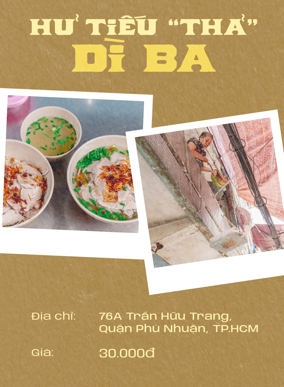 Quán hủ tiếu Sài Gòn