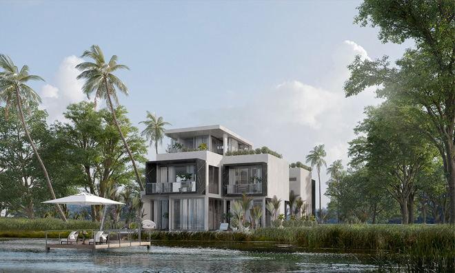 Tận hưởng sự xa hoa tại biệt thự đảo Ecopark Grand