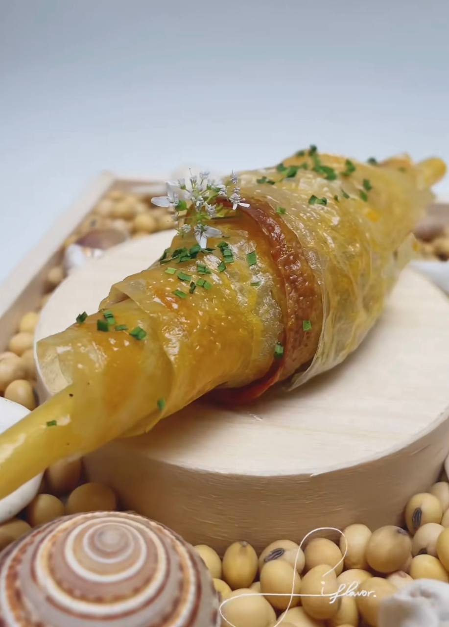 Bánh Croissant làm từ bánh tráng