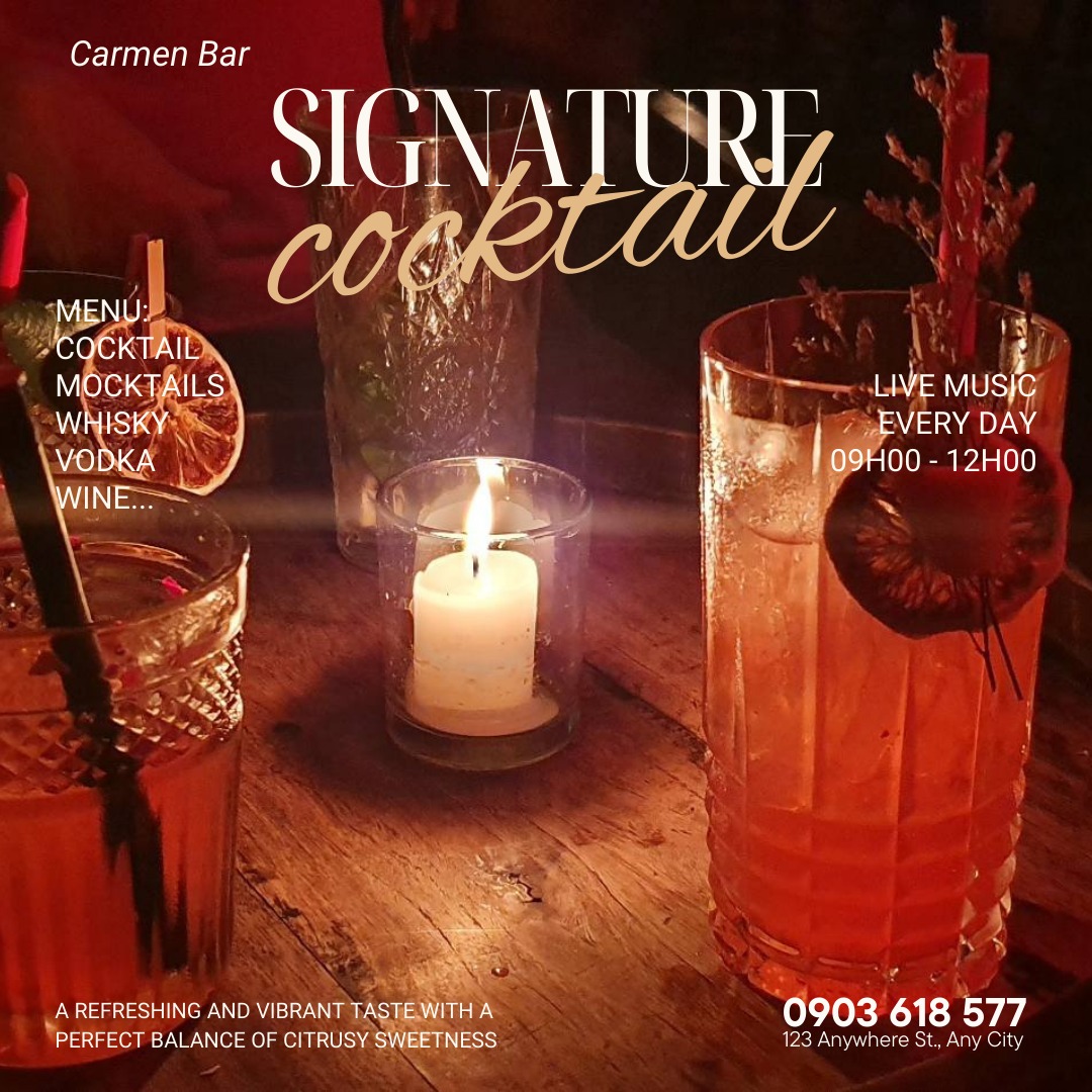 "Chill hết nấc" tại 6 thiên đường cocktail ẩn mình giữa lòng Sài Gòn