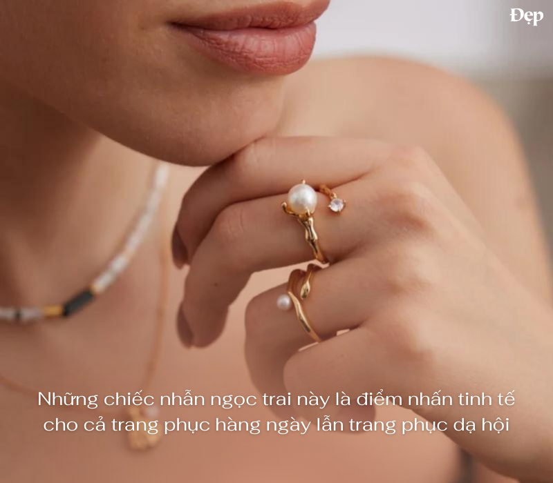 Nhẫn ngọc trai