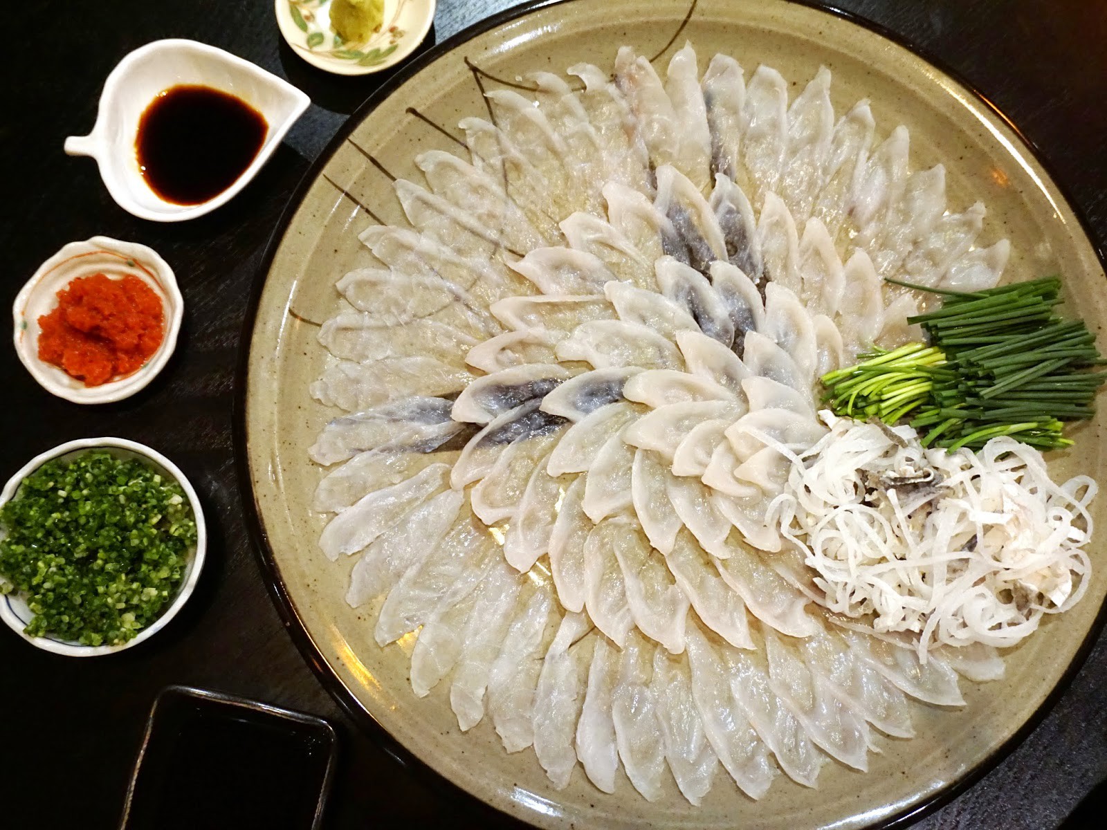 Sashimi cá nóc
