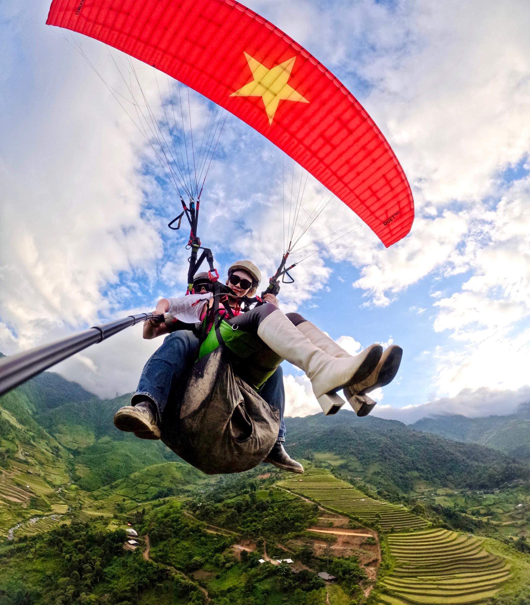 Dù lượn Mù Cang Chải