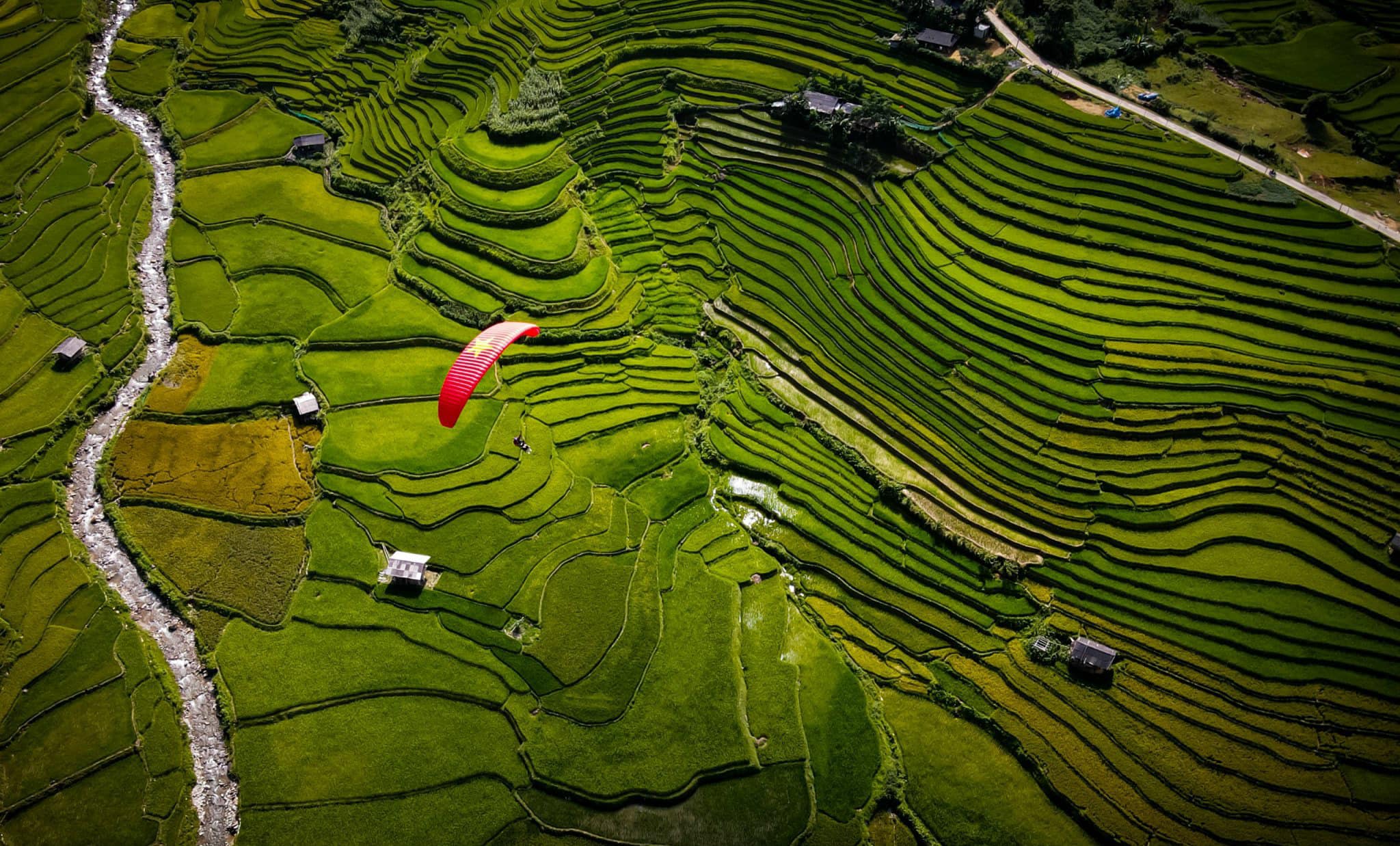 Dù lượn Mù Cang Chải