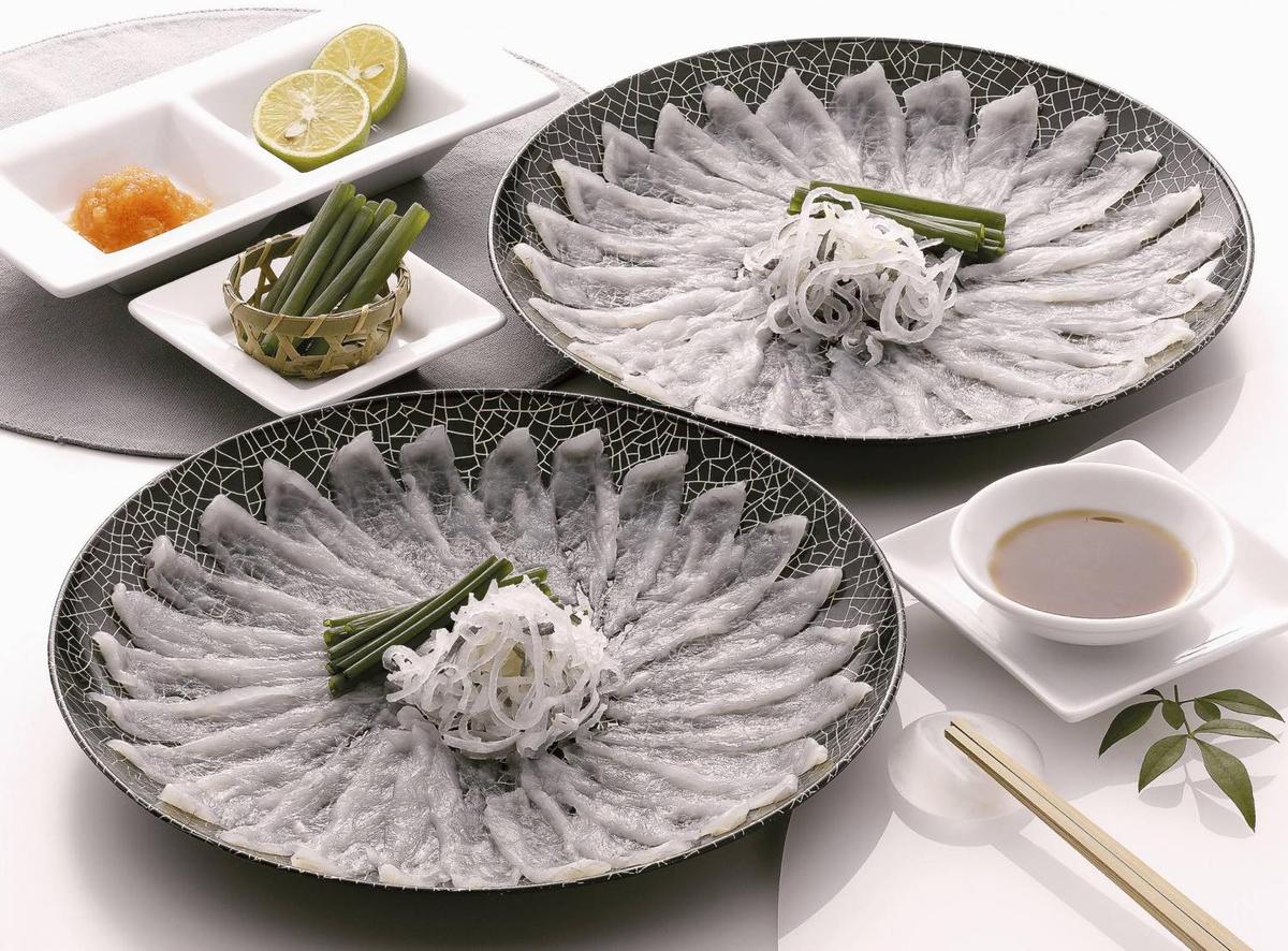 Sashimi cá nóc