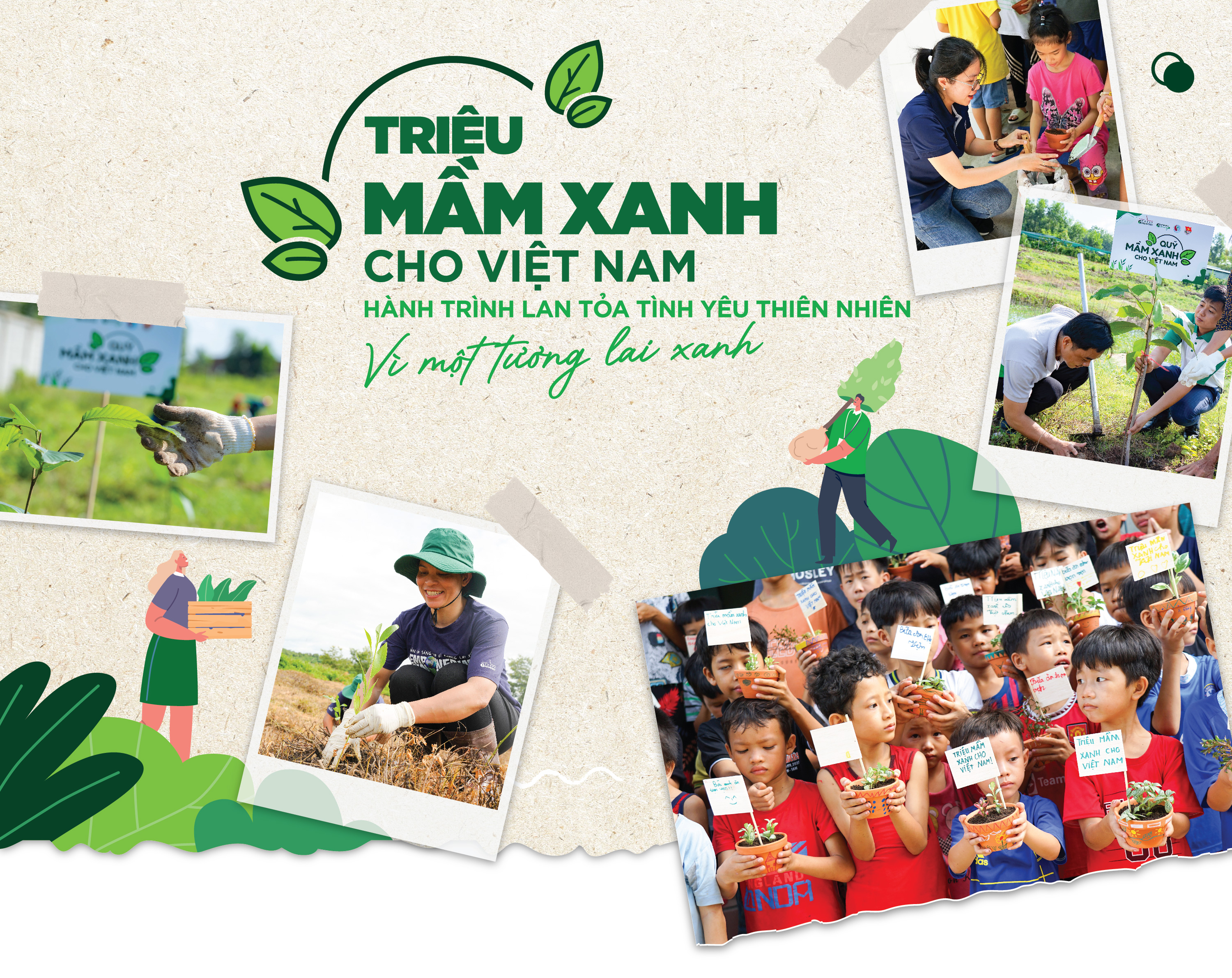 Triệu mầm xanh cho Việt Nam