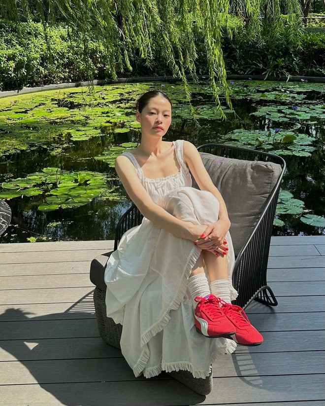 Rosé diện giày Puma