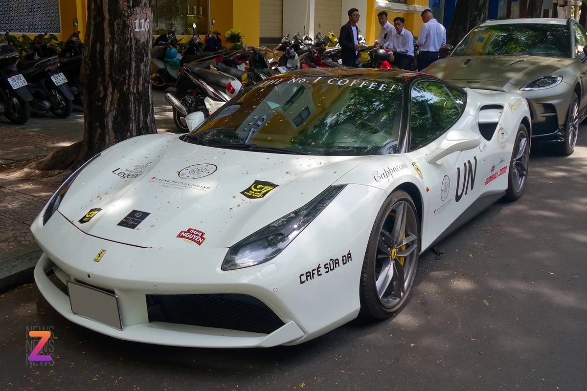 Dàn siêu xe chuẩn bị cho Gumball 3000 của ông Đặng Lê Nguyễn Vũ