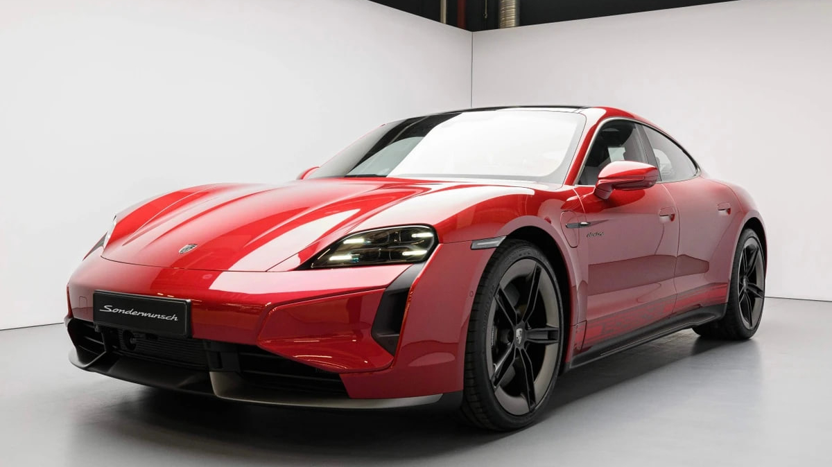 Siêu xe điện Porsche Taycan Turbo K-Edition độc quyền tại Hàn Quốc