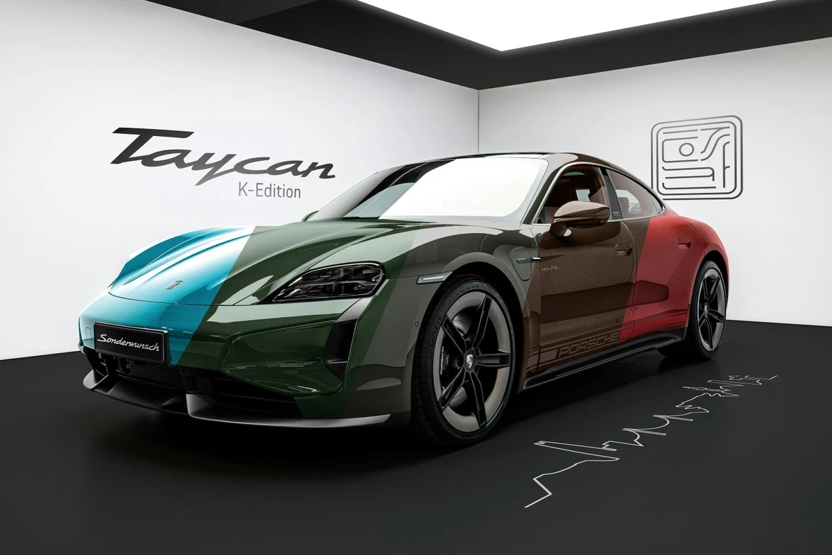 Siêu phẩm Porsche Taycan Turbo K-Edition chính thức ra mắt