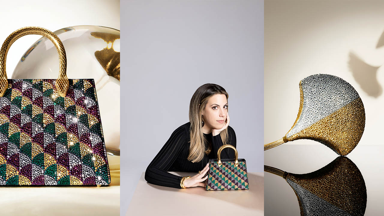 Mary Katrantzou và những chiếc túi xách diệu kỳ