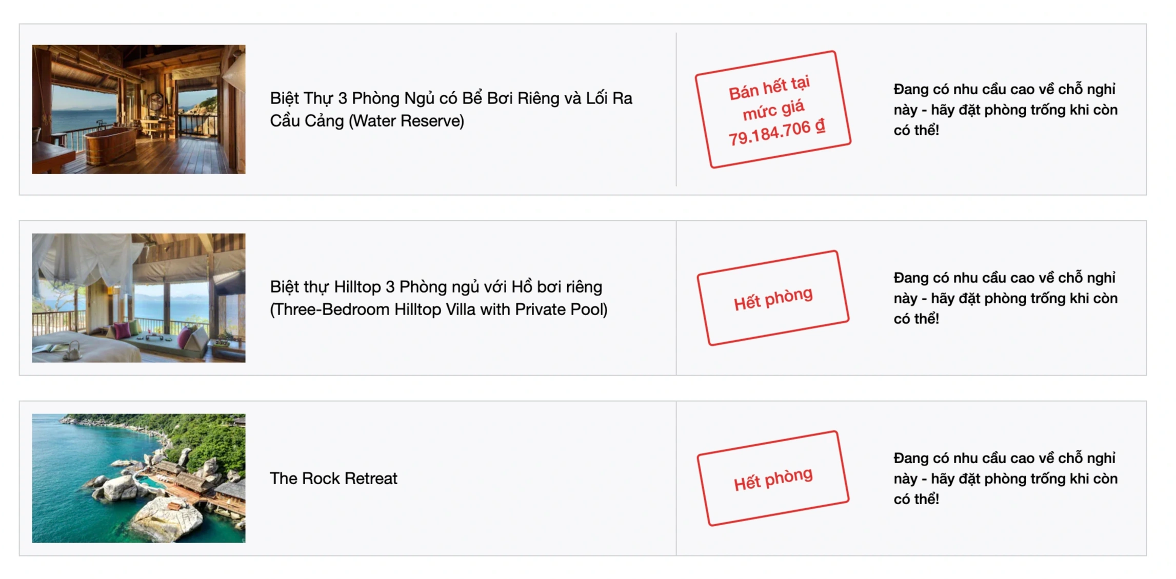 3 resort ở Việt Nam giá hơn 100 triệu đồng/đêm cho gia đình nghỉ lễ 2/9