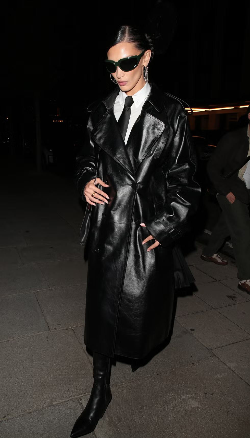 Trench coat dáng dài