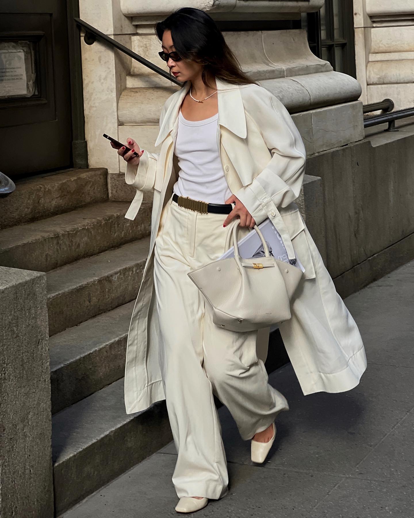 Trench coat dáng dài