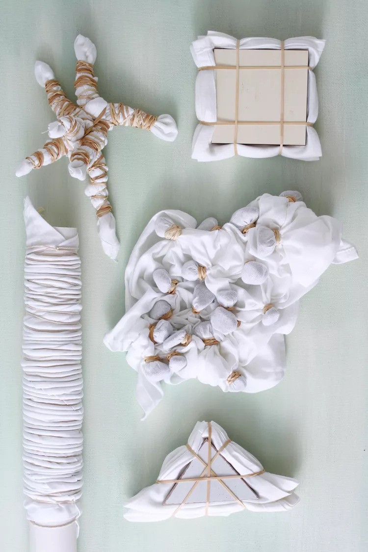 Shibori: Sắc chàm giản dị trong trang trí nhà cửa