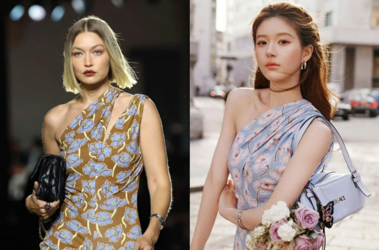 Triệu Lộ Tư tại show Versace