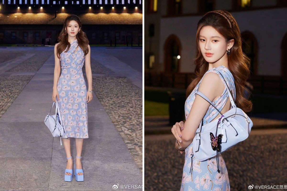 Triệu Lộ Tư tại show Versace