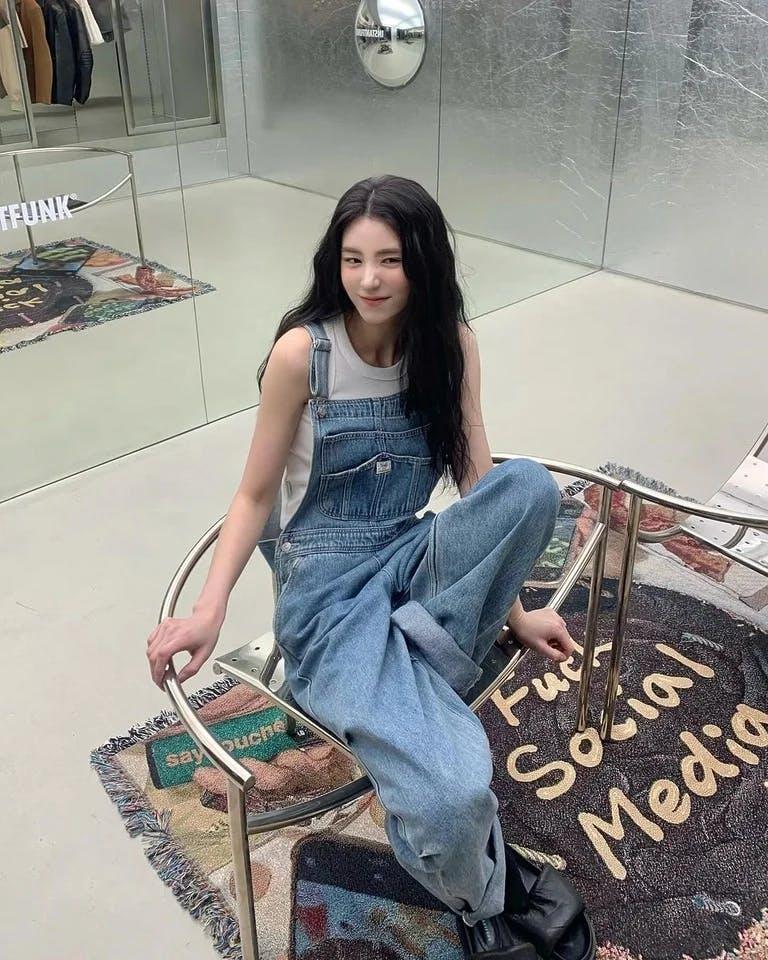 Yếm denim 