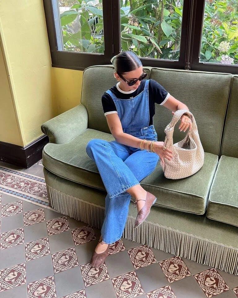 Yếm denim 