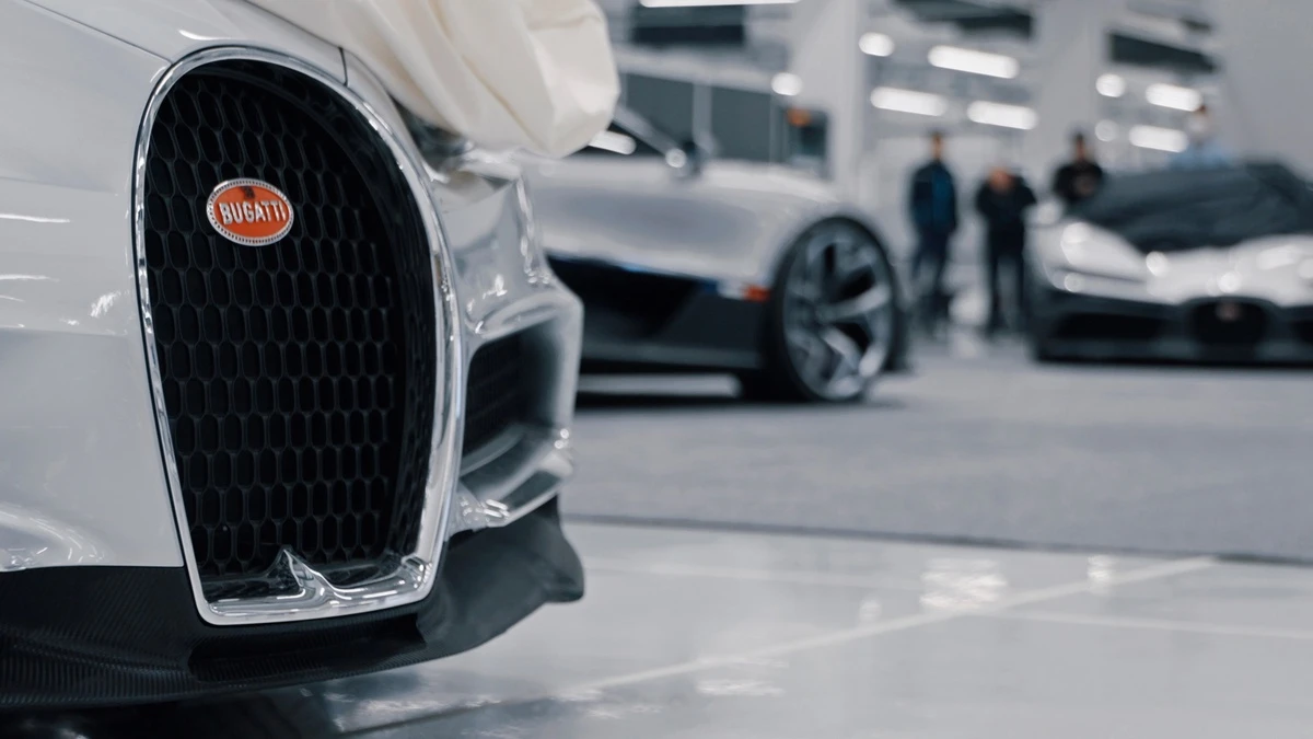 Các bản thiết kế độc nhất của Bugatti Tourbillon