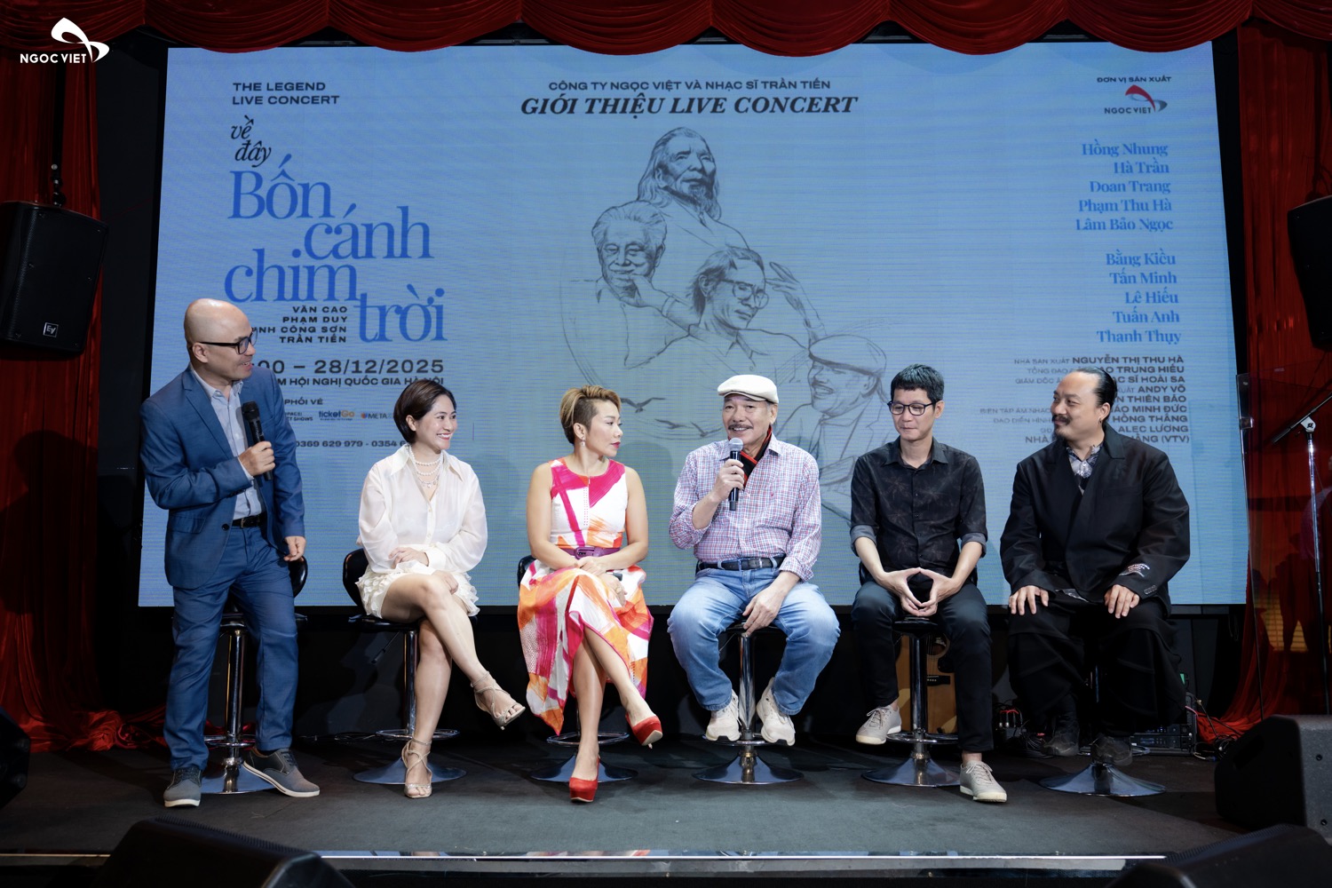 “Về đây bốn cánh chim trời”: Chương trình âm nhạc đáng chờ đợi nhất dịp cuối năm 2025
