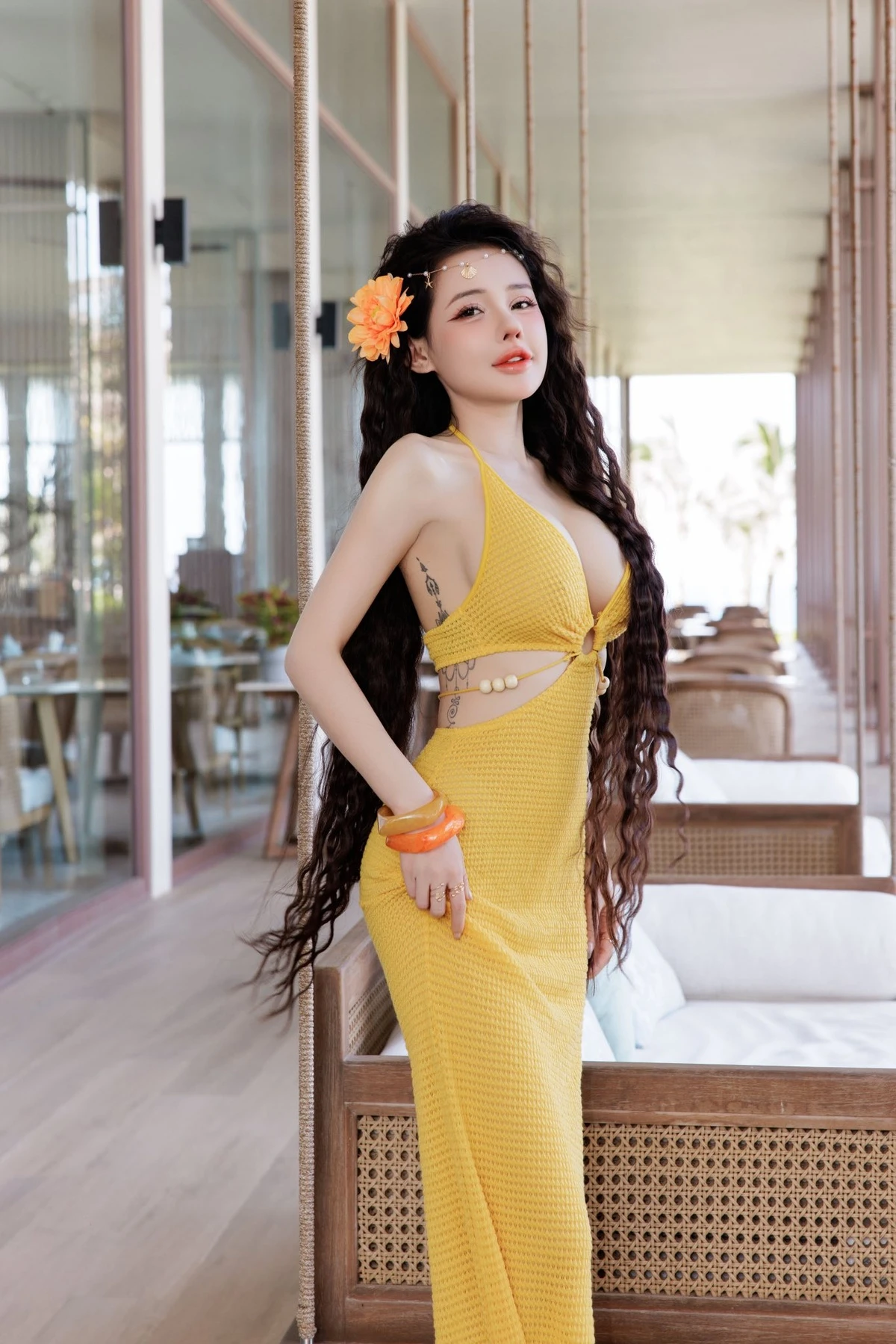 Ngân 98 trước khi bị bắt