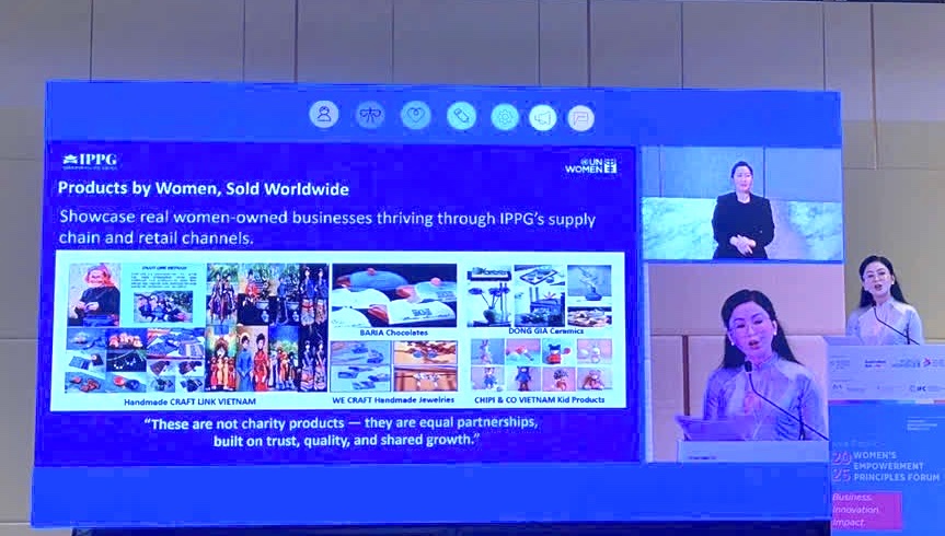 CEO IPPG Lê Hồng Thủy Tiên tạo dấu ấn lớn tại diễn đàn quốc tế