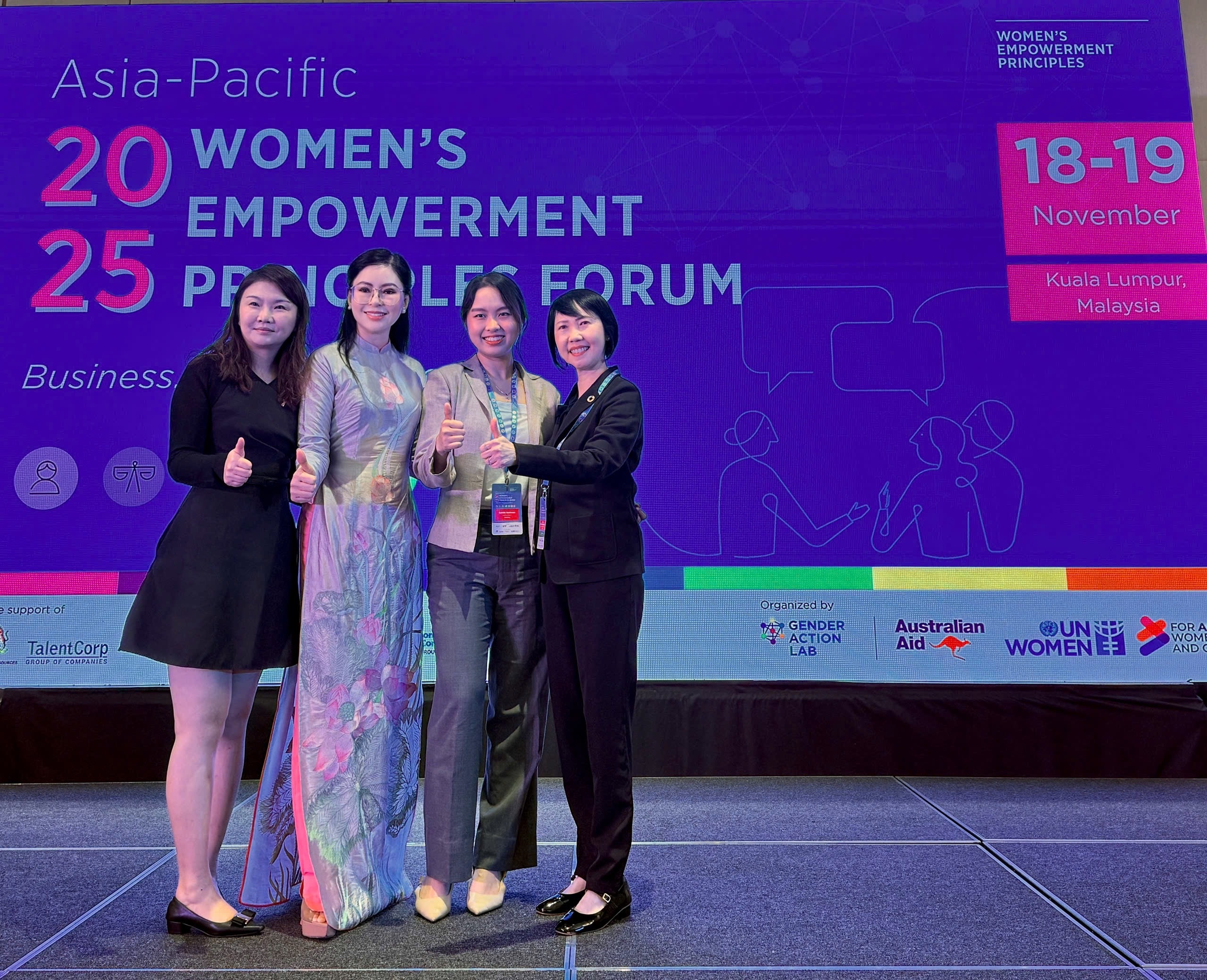 CEO IPPG – Lê Hồng Thủy Tiên được mời phát biểu tại Diễn đàn quốc tế WEPs Châu Á–Thái Bình Dương 2025 do Cơ quan Phụ nữ Liên Hợp Quốc (UN Women) tổ chức