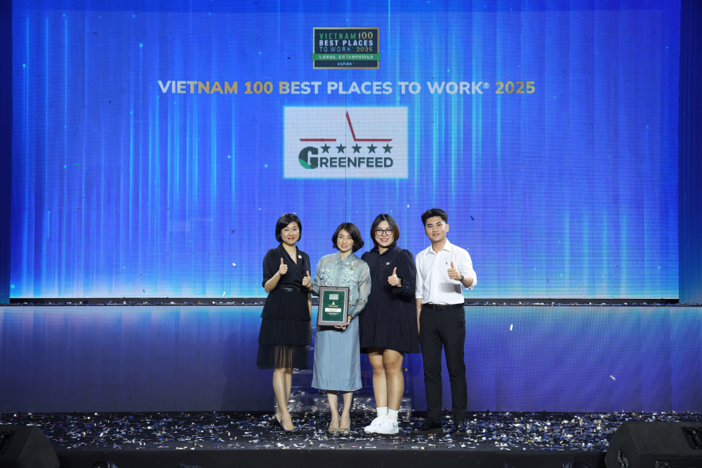 GREENFEED Việt Nam được vinh danh nơi làm việc tốt và đáng mơ ước