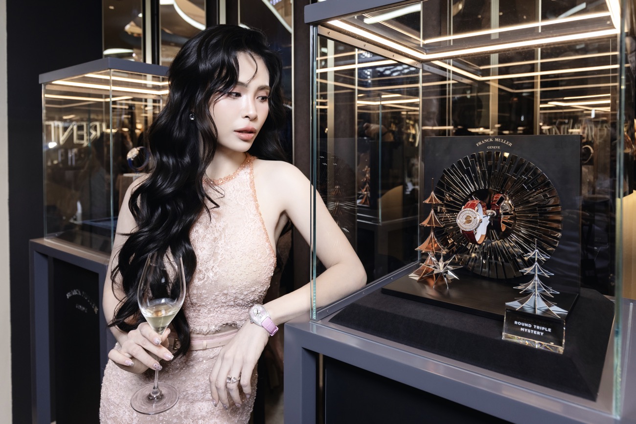 Dàn sao hạng A tụ họp tại sự kiện ra mắt Pop-up Franck Muller Saigon Centre