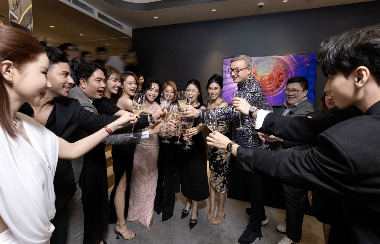 Dàn sao hạng A tụ họp tại sự kiện ra mắt Pop-up Franck Muller Saigon Centre