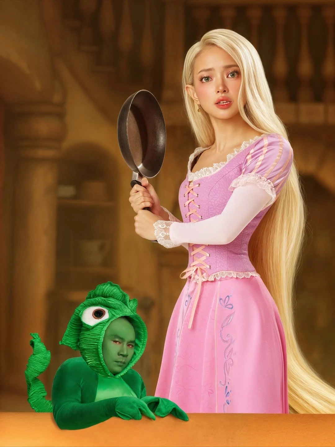 Thanh Thanh Huyền mặc xuyên thấu