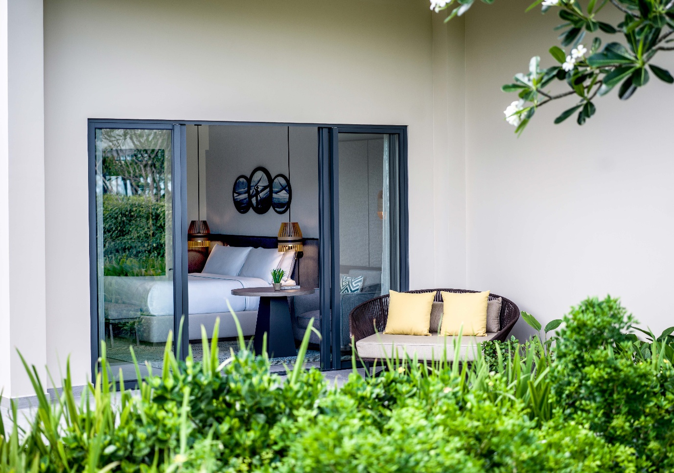 Phòng Two Bedroom Suite thoáng đãng