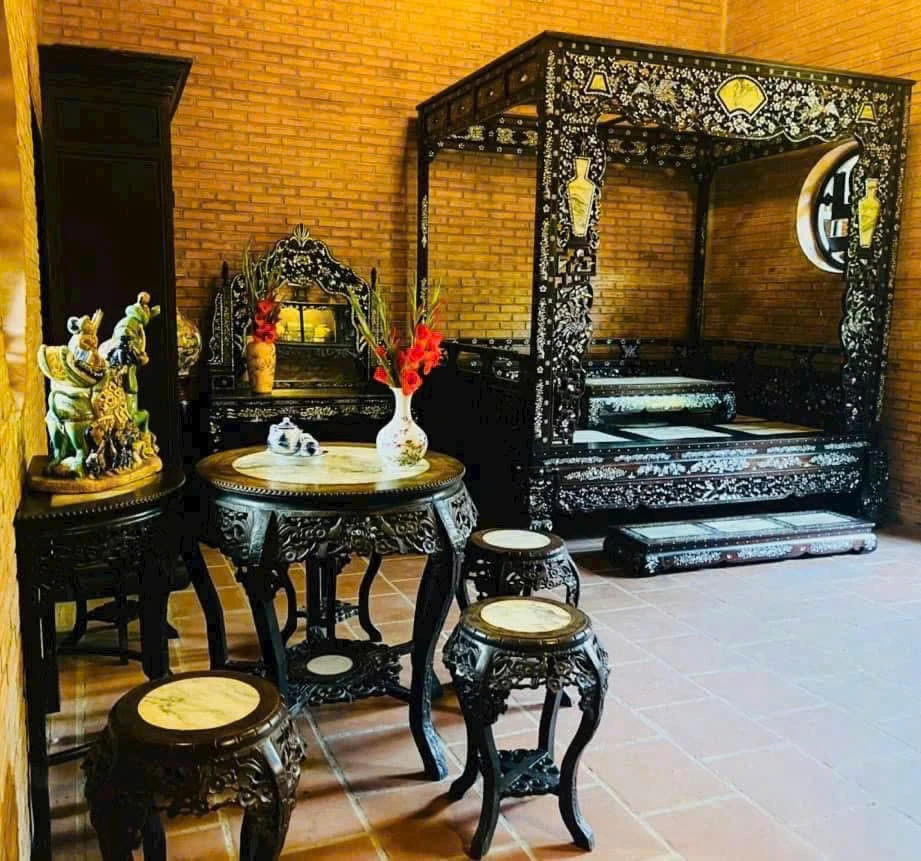Bên trong biệt phủ rộng 1.600 m2 Hoàng Mập rao bán