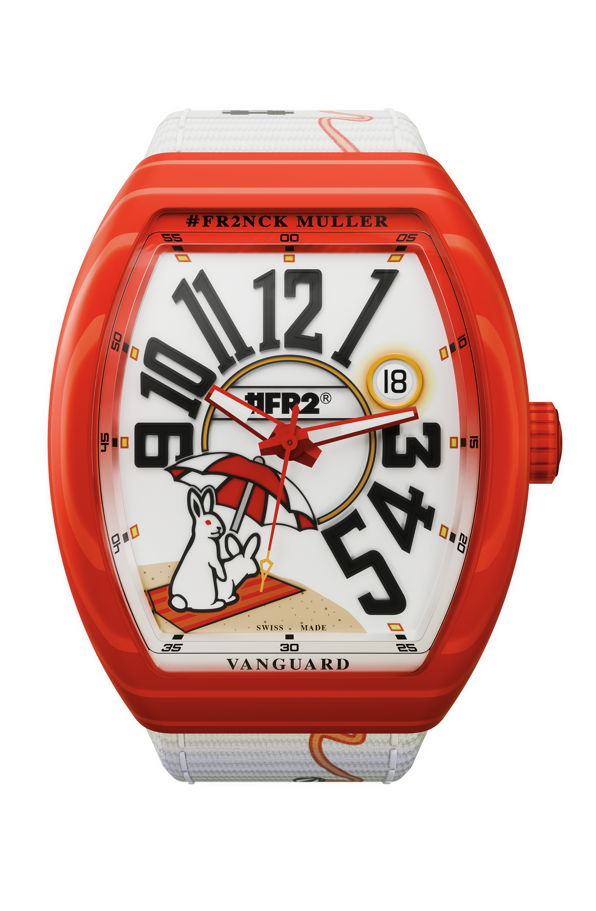 Franck Muller & #FR2 mở rộng sự hợp tác với bộ sưu tập phiên bản giới hạn#FR2NCK MULLER Muller Vanguard Beach