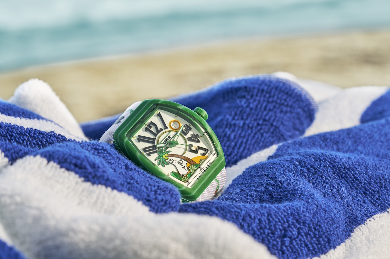 Franck Muller & #FR2 mở rộng sự hợp tác với bộ sưu tập phiên bản giới hạn#FR2NCK MULLER Muller Vanguard Beach