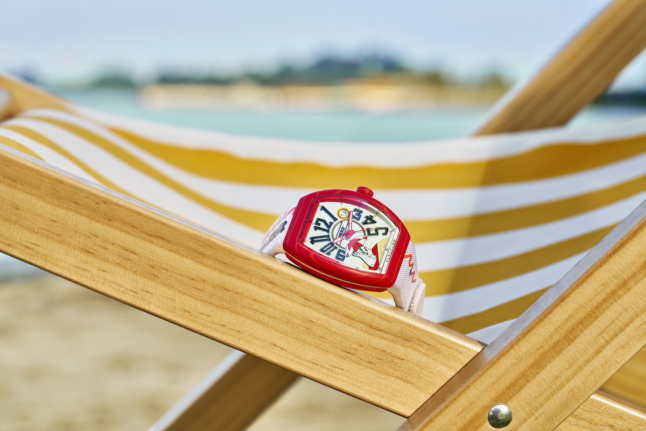 Franck Muller & #FR2 mở rộng sự hợp tác với bộ sưu tập phiên bản giới hạn#FR2NCK MULLER Muller Vanguard Beach