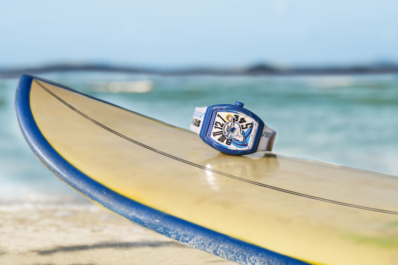 Franck Muller & #FR2 mở rộng sự hợp tác với bộ sưu tập phiên bản giới hạn#FR2NCK MULLER Muller Vanguard Beach