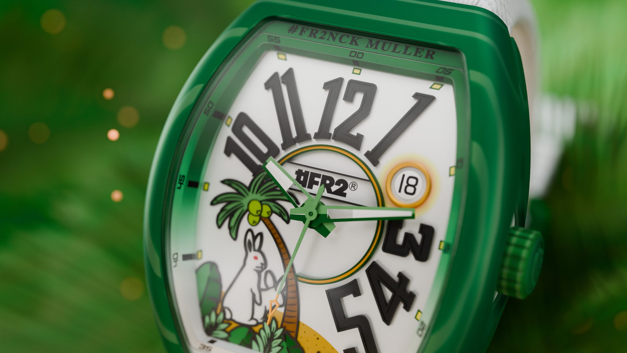 Franck Muller & #FR2 mở rộng sự hợp tác với bộ sưu tập phiên bản giới hạn#FR2NCK MULLER Muller Vanguard Beach