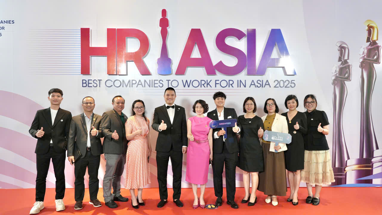 GREENFEED HR Asia Awards 2025: Bí quyết giữ chân nhân tài