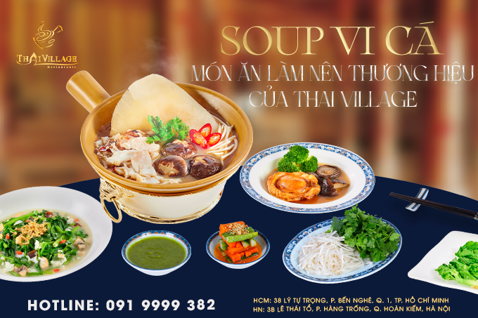 Tinh hoa ẩm thực cao cấp tại nhà hàng Thai Village Quận 1