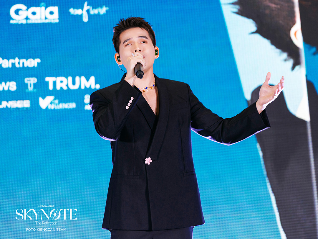 Quốc Thiên công bố dự án Live concert SKYNote 2025