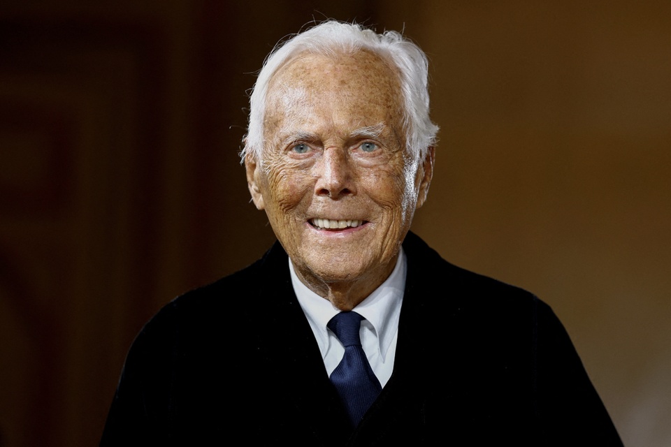 'Ông vua' thời trang Italy Giorgio Armani qua đời