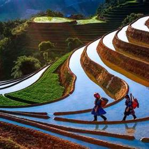 Mùa nước đổ ở Tây Bắc